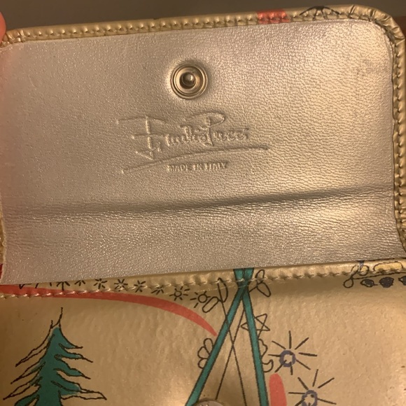 🔥 Auth Emilio Pucci Card Case - Picture 2 of 8